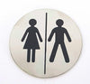 Set 2pz Cartelli Cartello Tondo Adesivo In Metallo Uomo Donna Porta Wc Bagno 6.5cm Cartelli Segnalatori Trade Shop italia - Napoli, Commerciovirtuoso.it