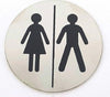 Set 2pz Cartelli Cartello Tondo Adesivo In Metallo Uomo Donna Porta Wc Bagno 6.5cm Casa e cucina/Decorazioni per interni/Accessori decorativi/Targhe e cartelli Trade Shop italia - Napoli, Commerciovirtuoso.it