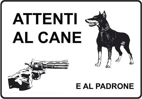 Set 2pz Cartello Attenti Al Cane E Al Padrone Segnaletica Sicurezza Avvertimento Fai da te/Sicurezza e protezione/Attrezzature per sicurezza sul lavoro/Segnaletica antinfortunistica Trade Shop italia - Napoli, Commerciovirtuoso.it
