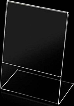 Set-2pz-Cornici-Espositore-Trasparente-Plexiglass-13x18cm-Verticale-Portafoto