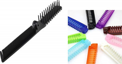 Set 2pz Doppio Pettine 2in1 Capelli Pieghevole Districante Dentata Dritto Spazzola Salute e Bellezza > Cura dei Capelli > Spazzole per capelli Trade Shop italia - Napoli, Commerciovirtuoso.it