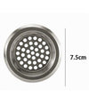 Set 2pz Filtro Per Protezione Scarico Lavello Da Cucina Bagno Doccia 7.5cm 10398