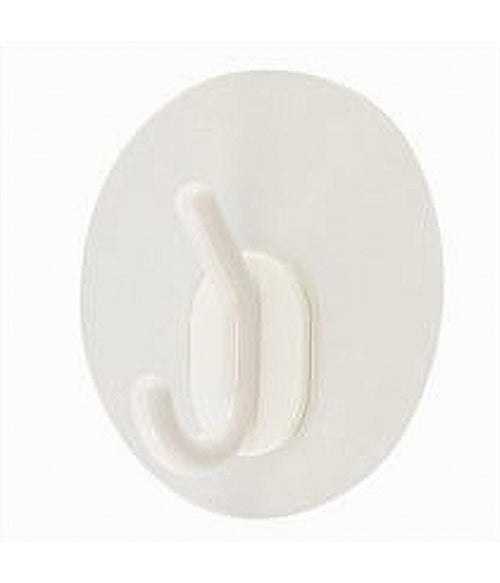 Set 2pz Ganci Adesivi Appendino Doppio Parete Bagno Cucina Casa Attaccapanni 87364