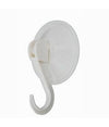 Set 2pz Ganci Appendini Parete A Ventosa Cucina Bagno Attaccapanni Bianchi 59673