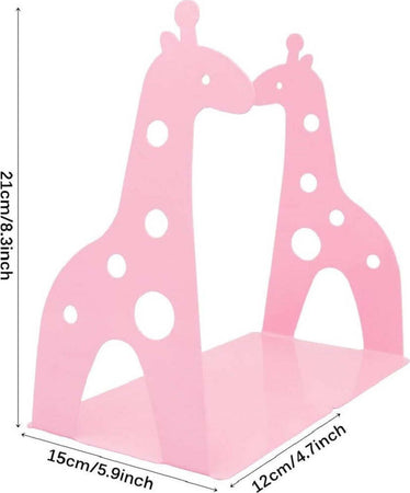Set 2pz Grazioso Ferma Libri A Forma Di Giraffa In Metallo Scrivania Bambini Rosa Casa e cucina/Decorazioni per interni/Decorazioni cameretta ragazzi/Fermalibri Trade Shop italia - Napoli, Commerciovirtuoso.it