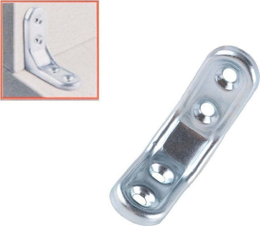 Set 2pz Lastrina Ad Angolo 30x30mm Sostegno Staffa Angolare Con Viti Mobili 91211 Fai da te/Ferramenta/Chiodi viti ed elementi di fissaggio/Staffa Trade Shop italia - Napoli, Commerciovirtuoso.it