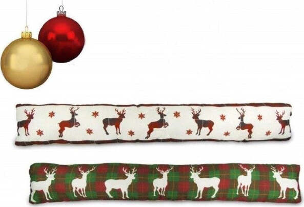 Set 2pz Paraspifferi Spiffero Tessuto Trama Natale Tondo 120/140cm Freddo Porte Finestre Fai da te/Prodotti per la costruzione/Riscaldamento e raffreddamento/Impermeabilizzazione/Paraspifferi e guarnizioni porte Trade Shop italia - Napoli, Commerciovirtuoso.it