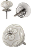 Set 2pz Pomelli In Ceramica Mobili Multiuso Pomello 40mm Decori Assortiti 843044 Fai da te/Ferramenta/Minuteria per mobili/Manopole Trade Shop italia - Napoli, Commerciovirtuoso.it