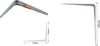 Set 2pz Reggimensola Supporto Staffa Triangolo Mensola Metallo 20cm Grigio 91263 Fai da te/Ferramenta/Staffe e supporti per mensole Trade Shop italia - Napoli, Commerciovirtuoso.it