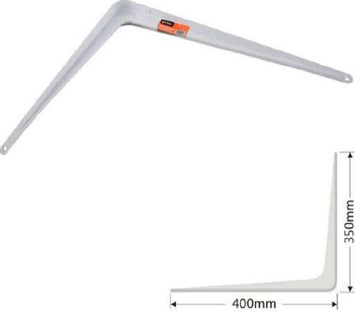 Set 2pz Reggimensola Supporto Staffa Triangolo Mensola Metallo 40cm Bianca 91259 Fai da te/Ferramenta/Staffe e supporti per mensole Trade Shop italia - Napoli, Commerciovirtuoso.it