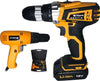 Set 2pz Trapano Elettrico 710w + Avvitatore Doppia Batteria 18v Accessori Iw017 Fai da te/Utensili elettrici e a mano/Utensili elettrici/Trapani/Trapani avvitatori Trade Shop italia - Napoli, Commerciovirtuoso.it