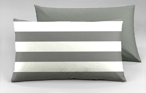 Set 2x Federe 50x80cm Bifaccia Doubleface Novilunio Stampa Digitale Federe 100% Cotone Made in Italy Riga Maxi Grigio Casa e cucina/Tessili per la casa/Biancheria da letto/Lenzuola e federe/Federe Novilunio - Sesto San Giovanni, Commerciovirtuoso.it