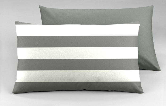 Set 2x Federe 50x80cm Bifaccia Doubleface Novilunio Stampa Digitale Federe 100% Cotone Made in Italy Riga Maxi Grigio Casa e cucina/Tessili per la casa/Biancheria da letto/Lenzuola e federe/Federe Novilunio - Sesto San Giovanni, Commerciovirtuoso.it