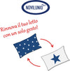 Set 2x Federe Bifaccia Doubleface in Cotone Federe Novilunio Copricuscino Guanciale Letto 50x80 Cm Made in Italy Fantasia Stelle Blu Casa e cucina/Tessili per la casa/Biancheria da letto/Lenzuola e federe/Federe Novilunio - Sesto San Giovanni, Commerciovirtuoso.it
