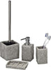 SET 3 ACCESSORI D'APPOGGIO BAGNO GRANITO IN CERAMICA Casa e cucina/Bagno/Accessori per il bagno/Accessori per il WC/Scopini e porta scopini Scontolo.net - Potenza, Commerciovirtuoso.it