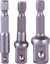 SET 3 BUSSOLE INSERTO PROLUNGA PER TRAPANO AVVITATORE ATTACCO 1/2'' 1/4'' 3/8'' Fai da te/Utensili elettrici e a mano/Accessori per utensili elettrici/Set punte per trapani Trade Shop italia - Napoli, Commerciovirtuoso.it