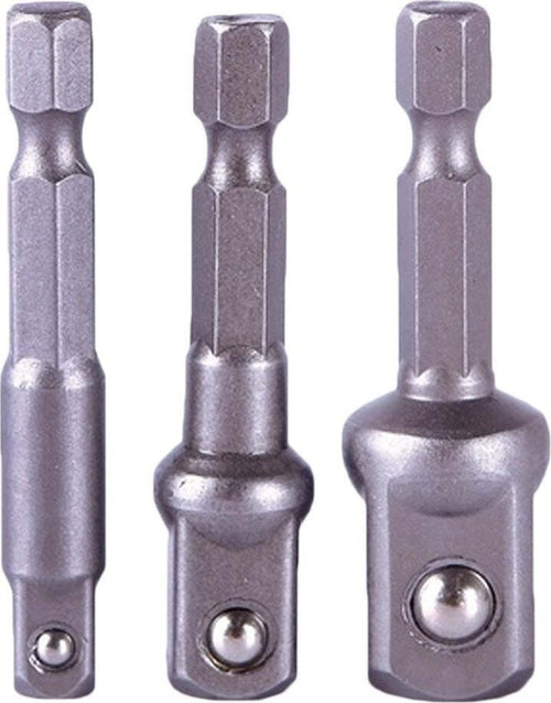 SET 3 BUSSOLE INSERTO PROLUNGA PER TRAPANO AVVITATORE ATTACCO 1/2'' 1/4'' 3/8'' Fai da te/Utensili elettrici e a mano/Accessori per utensili elettrici/Set punte per trapani Trade Shop italia - Napoli, Commerciovirtuoso.it