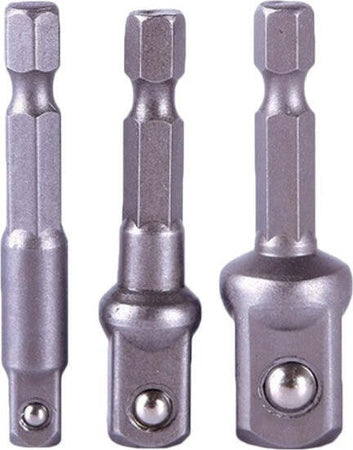 Set-3-Bussole-Inserto-Prolunga-Per-Trapano-Avvitatore-Attacco-1/2''-1/4''-3/8''