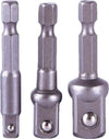 Set-3-Bussole-Inserto-Prolunga-Per-Trapano-Avvitatore-Attacco-1/2''-1/4''-3/8''