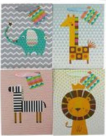 Set 3 Buste Borsa Da Regalo Sacchetti Con Animali 30x42x12 Cm 65905 Modelli Vari Prodotti per Feste Trade Shop italia - Napoli, Commerciovirtuoso.it