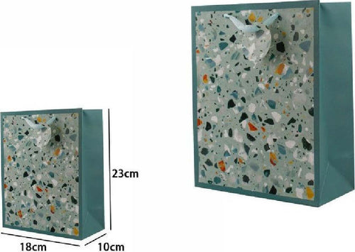 Set 3 Buste Busta Regalo 18x23x10 Cm Borsa Astratto Veneziano 65906 Vari Colori Prodotti per Feste Trade Shop italia - Napoli, Commerciovirtuoso.it