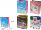 Set 3 Buste Busta Regalo Happy Birthday Compleanno 14x15x6cm 69968 Vari Modelli Casa, arredamento e bricolage > Prodotti per Feste Trade Shop italia - Napoli, Commerciovirtuoso.it