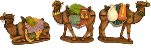 Set 3 Cammelli dei re magi per natività presepe decorazione natalizia in poli resina Casa e cucina/Decorazioni per interni/Addobbi e decorazioni per ricorrenze/Decorazioni natalizie/Presepi/Statuine e fondali per il presepe MagiediNatale.it - Altamura, Commerciovirtuoso.it
