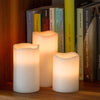 SET 3 CANDELE LED LUCE RGB CANDELA TELECOMANDO FUOCO FINTO CROMOTERAPIA MASSAGGI Illuminazione/Illuminazione per interni/Illuminazione speciale/Candele LED Trade Shop italia - Napoli, Commerciovirtuoso.it