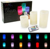 SET 3 CANDELE LED LUCE RGB CANDELA TELECOMANDO FUOCO FINTO CROMOTERAPIA MASSAGGI Illuminazione/Illuminazione per interni/Illuminazione speciale/Candele LED Trade Shop italia - Napoli, Commerciovirtuoso.it