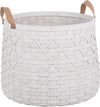 Set 3 ceste tonde Lisette Bianco con manici e in legno di abete in varie misure Casa e cucina/Decorazioni per interni/Addobbi e decorazioni per ricorrenze/Decorazioni natalizie/Oggettistica MagiediNatale.it - Altamura, Commerciovirtuoso.it