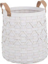 Set 3 ceste tonde Lisette Bianco con manici e in legno di abete in varie misure Casa e cucina/Decorazioni per interni/Addobbi e decorazioni per ricorrenze/Decorazioni natalizie/Oggettistica MagiediNatale.it - Altamura, Commerciovirtuoso.it