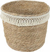 Set 3 Cestini Porta Oggetti Macramè In Fibra Naturale Vasi Decorativi Casa e cucina/Organizzazione interni/Contenitori ceste e cestini/Cestini portaoggetti/Cestini portaoggetti per le scale Decor Space - Altamura, Commerciovirtuoso.it