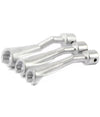 Set 3 Chiavi Aperte Per Raccordi Carburatori Iniettori 1/2 14 17 19mm Fs-15663