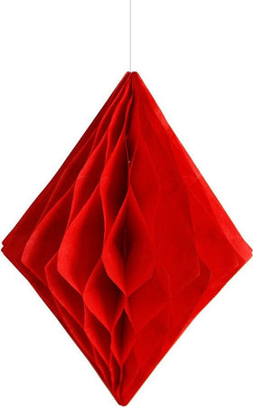 Set 3 Festoni Rombo Decorativi Rossi Carta Velina Decorazioni Addobbi Feste Casa, arredamento e bricolage > Prodotti per Feste > Festoni e Palloncini Trade Shop italia - Napoli, Commerciovirtuoso.it
