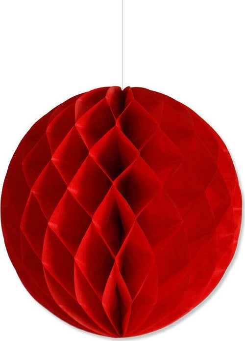 Set 3 Festoni Sfera Decorativi Rossi Carta Velina Decorazioni Addobbi Feste Casa, arredamento e bricolage > Prodotti per Feste > Festoni e Palloncini Trade Shop italia - Napoli, Commerciovirtuoso.it