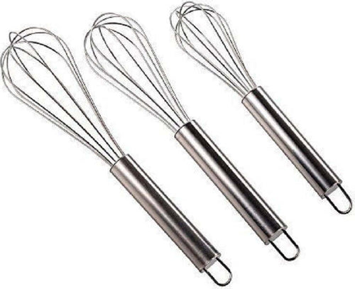 SET 3 FRUSTE DA CUCINA IN ACCIAIO 20-25-30 CM FRUSTINO FRULLATORE SBATTITORE Casa e cucina/Utensili da cucina/Fruste da cucina Trade Shop italia - Napoli, Commerciovirtuoso.it