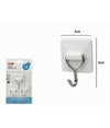 Set 3 Ganci Appendini Adesivi Parete Casa Cucina Bagno Attaccapanni Quadri 79342