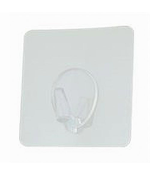 Set 3 Ganci Appendino Adesivi Parete Cucina Bagno Attaccapanni Trasparente 87760