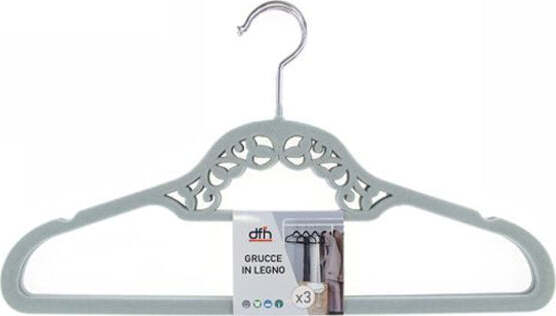 Set-3-Grucce-Legno-Appendiabiti-Fashion-Eleganti-Colorate-Shirt-Camicie-Giacche