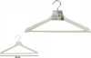 Set-3-Grucce-Stampelle-Appendiabito-Legno-Bianca-Vestiti-Pantaloni-Giacche-59620
