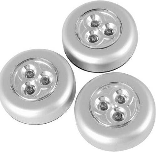 3 LAMPADINA LAMPADA 3 LED ADESIVA ARMADI CASSETTI 68mm  Trade Shop italia - Napoli, Commerciovirtuoso.it