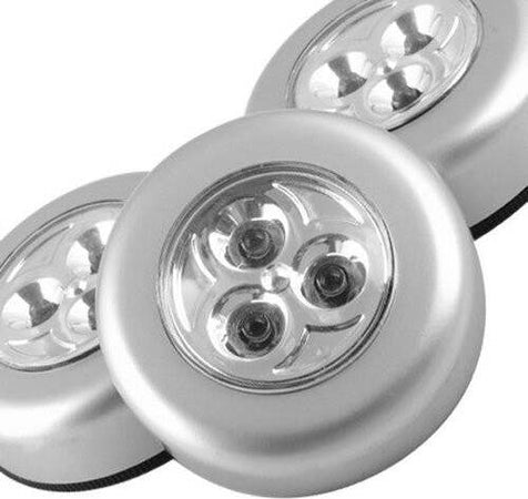3 LAMPADINA LAMPADA 3 LED ADESIVA ARMADI CASSETTI 68mm  Trade Shop italia - Napoli, Commerciovirtuoso.it