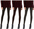 Set 3 Leggings A Pois Da Donna Ass. Heather Eff. Termico Interno Felpato Moda/Donna/Abbigliamento/Leggings Trade Shop italia - Napoli, Commerciovirtuoso.it