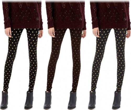 Set 3 Leggings A Pois Da Donna Ass. Heather Eff. Termico Interno Felpato Moda/Donna/Abbigliamento/Leggings Trade Shop italia - Napoli, Commerciovirtuoso.it