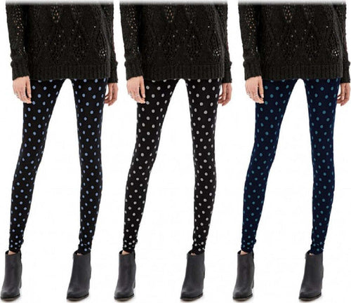 Set 3 Leggings A Pois Da Donna Ass. Kristal Eff. Termico Interno Felpato Moda/Donna/Abbigliamento/Leggings Trade Shop italia - Napoli, Commerciovirtuoso.it