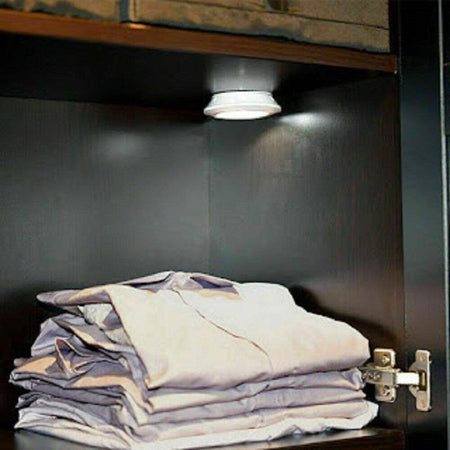 Set 3 Luci Led Cob Con Telecomando Luce Regolabile Lampada Disco Armadio Tx-9728 Illuminazione/Illuminazione per interni/Lampade/Lampade da tavolo e abat-jour Trade Shop italia - Napoli, Commerciovirtuoso.it