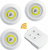 Set 3 Luci Led Cob Con Telecomando Luce Regolabile Lampada Disco Armadio Tx-9728 Illuminazione/Illuminazione per interni/Lampade/Lampade da tavolo e abat-jour Trade Shop italia - Napoli, Commerciovirtuoso.it