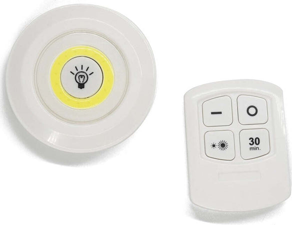 SET 3 LUCI LED COB ILLUMINAZIONE CON TELECOMANDO FARETTO SPOT TIMER Fai da te/Prodotti per la costruzione/Illuminazione area di lavoro/Faretti Trade Shop italia - Napoli, Commerciovirtuoso.it