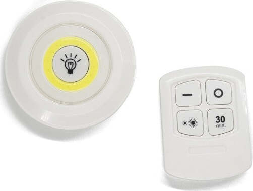 Set 3 Luci Led Cob Illuminazione Con Telecomando Faretto Spot Timer Fai da te/Prodotti per la costruzione/Illuminazione area di lavoro/Faretti Trade Shop italia - Napoli, Commerciovirtuoso.it