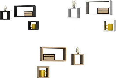 Set 3 Mensole Cubi A Parete In Legno Mdf Scaffale Libreria Mensola Vari Colori Casa, arredamento e bricolage > Arredamento > Mobili e Accessori Trade Shop italia - Napoli, Commerciovirtuoso.it